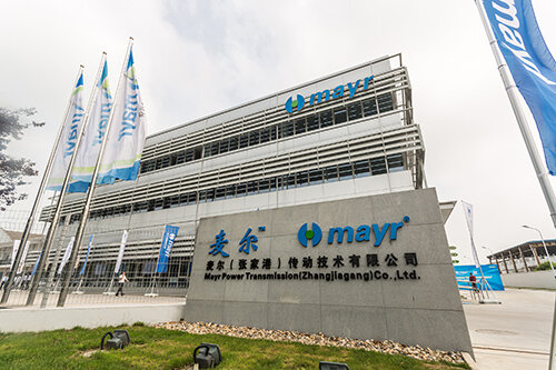 Mayr power transmission has opened a new plant in China